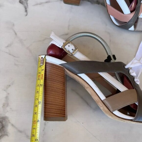 Marc by Marc Jacobs multicolored heel sandals 37/6.5 - Picture 13 of 13